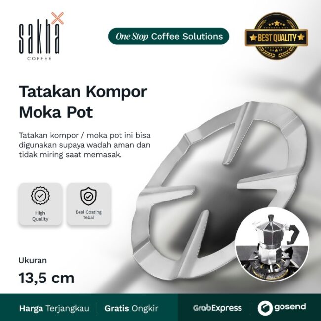 Tatakan Kompor Mokapot