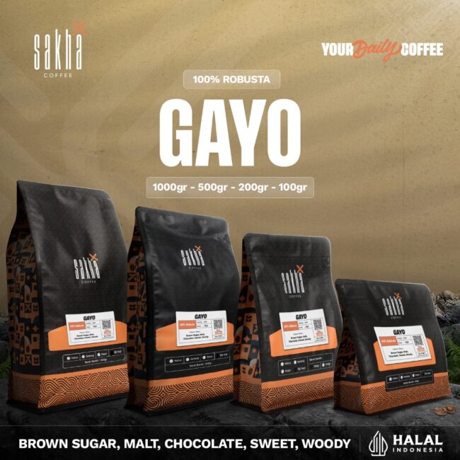 Kopi Robusta Gayo Aceh Sumatra